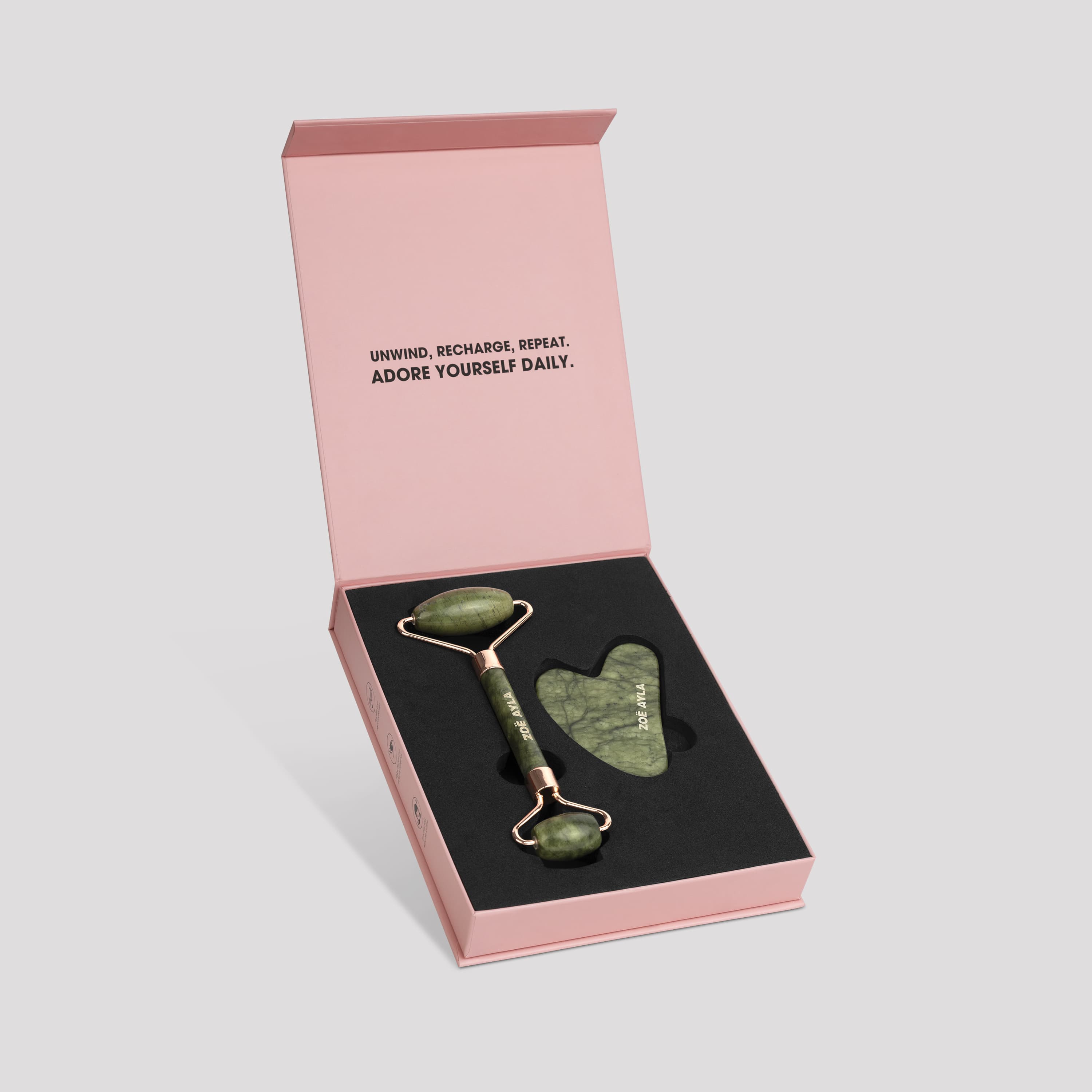 Jade Roller and Gua Sha Set