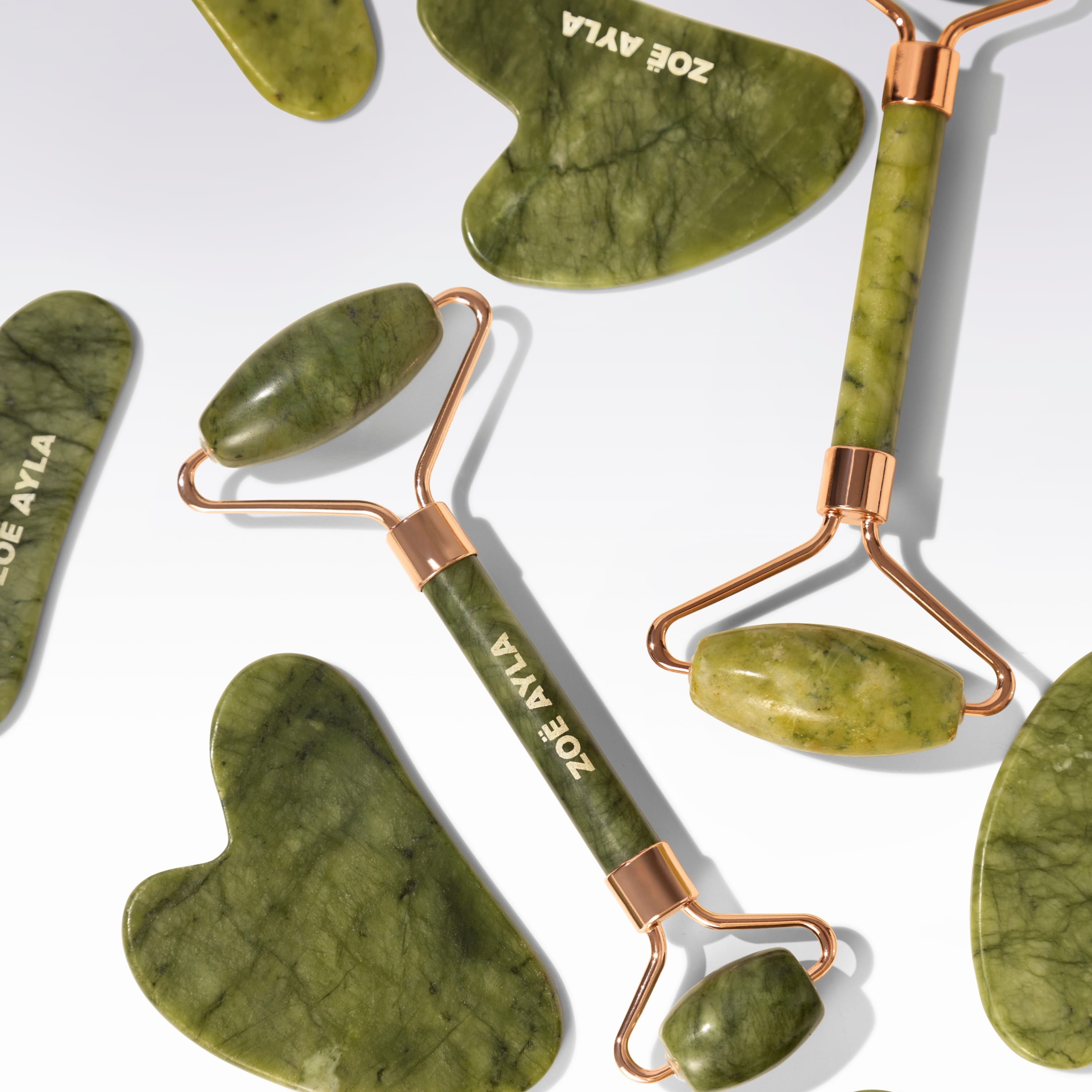 Jade Roller and Gua Sha Set