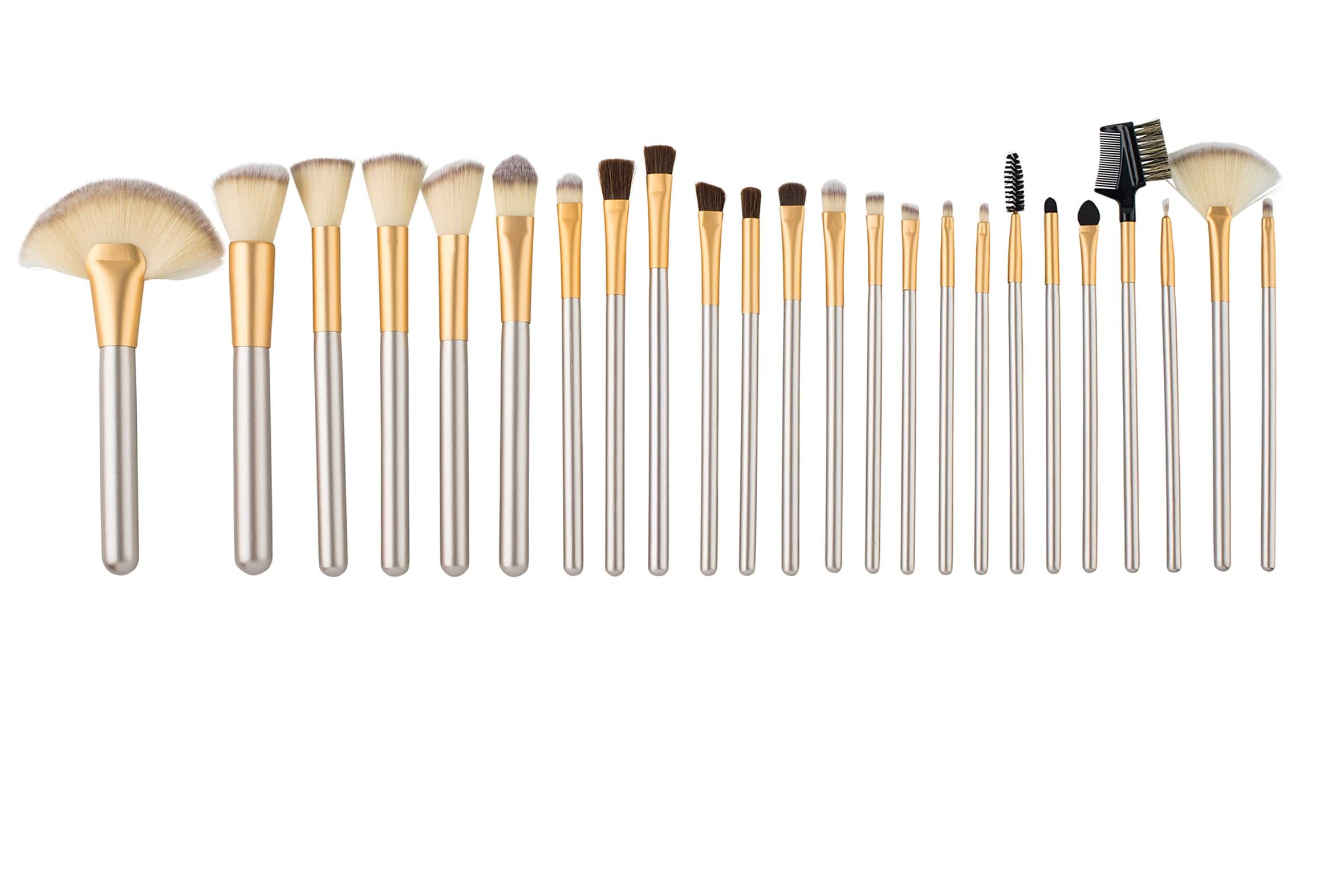 24 Piece Makeup Brush Set with Travel Case | ZOË AYLA.