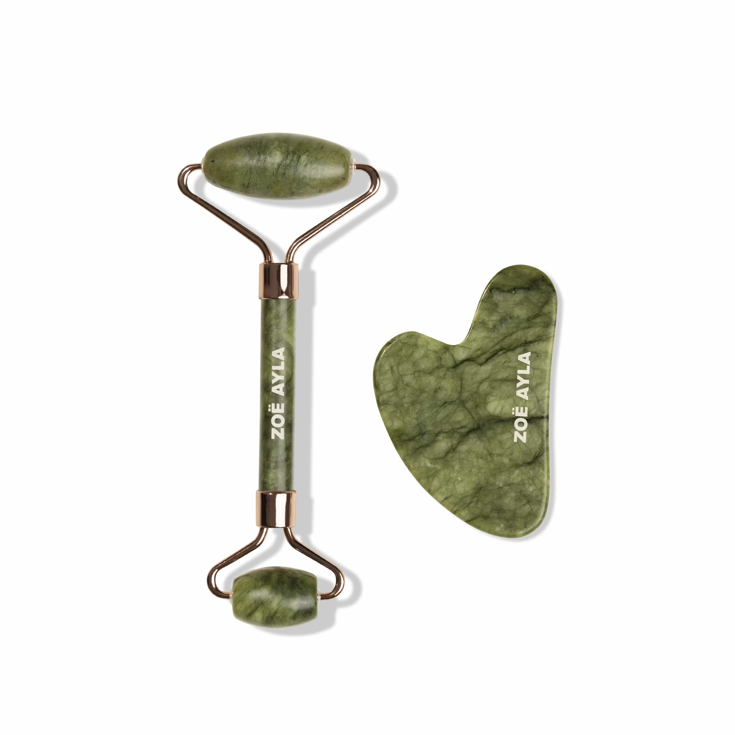 Jade Roller and Gua Sha Set