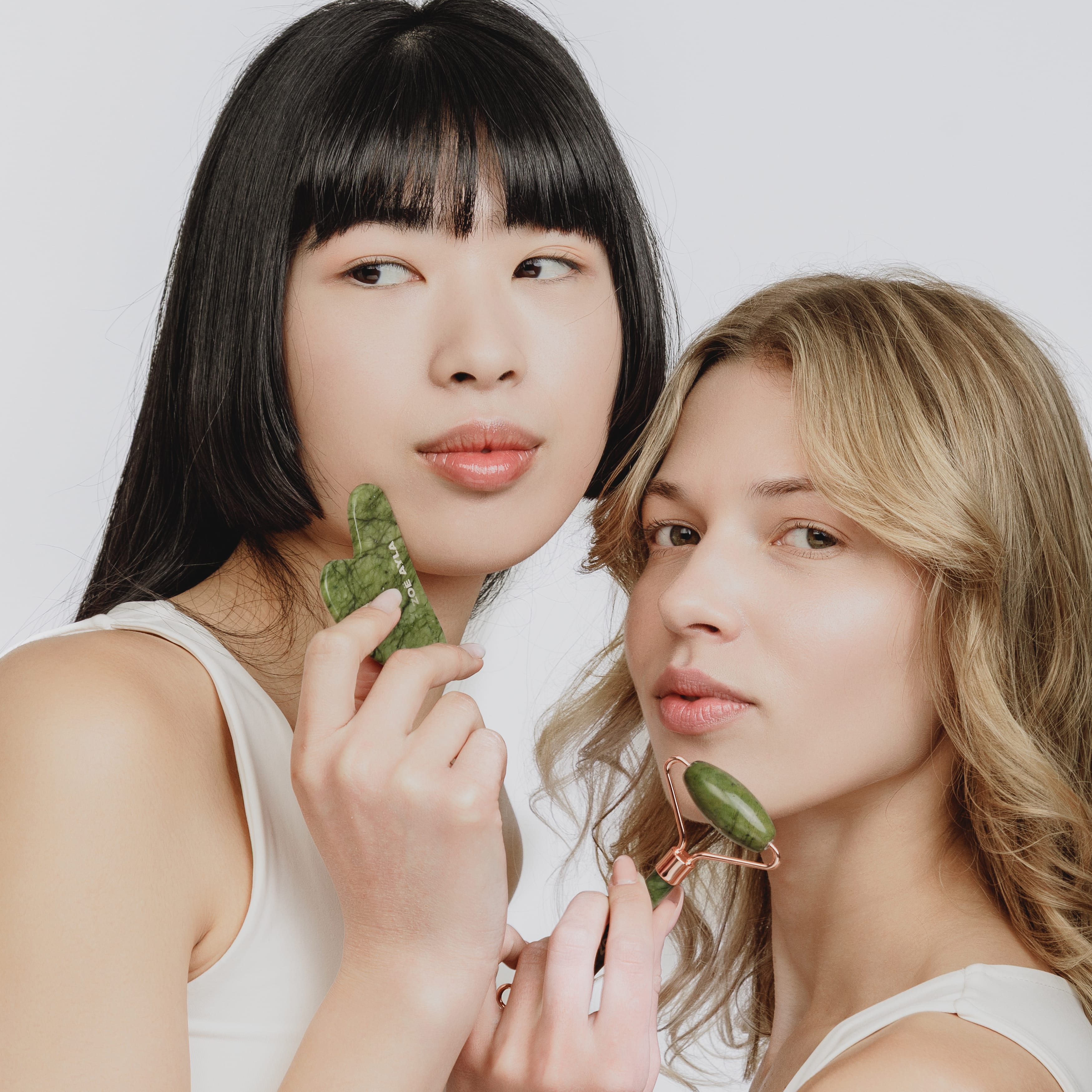 Jade Roller and Gua Sha Set